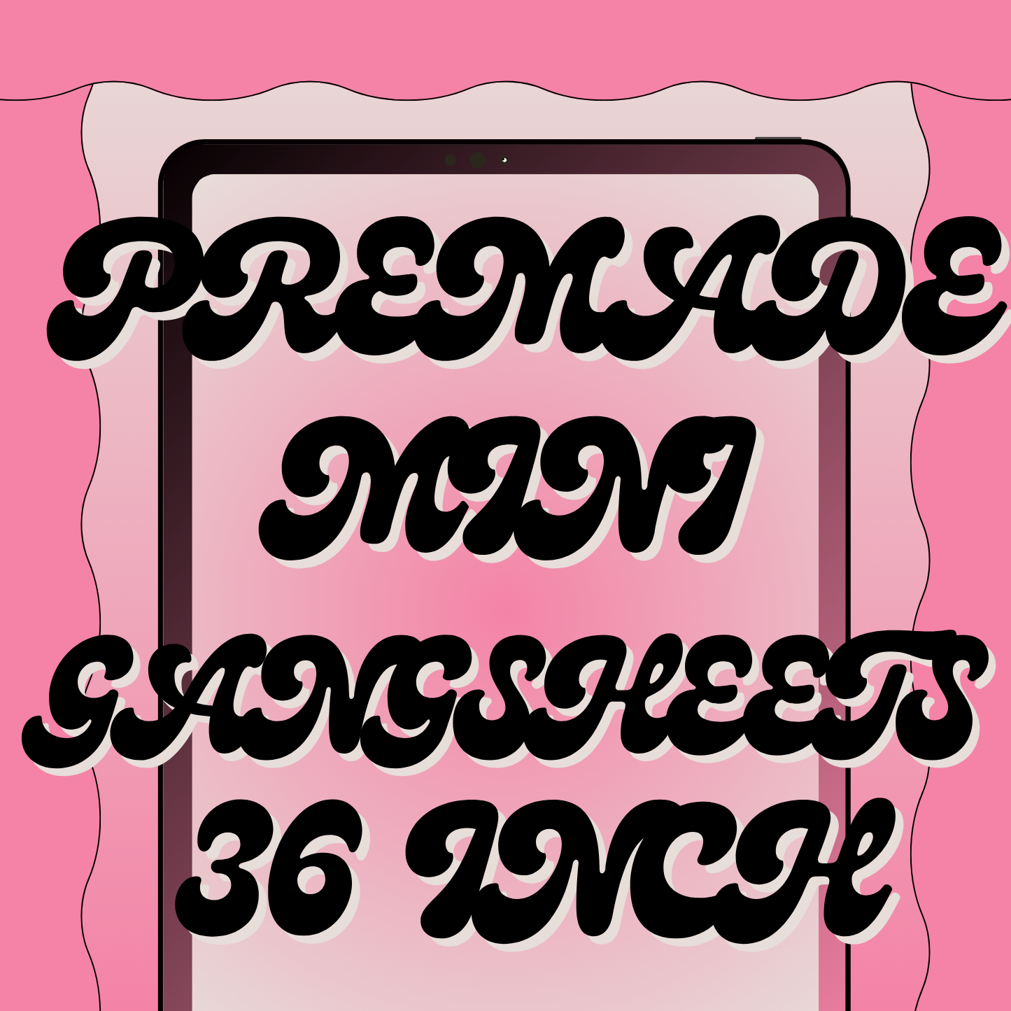 Premade Gang Sheets 36 inch