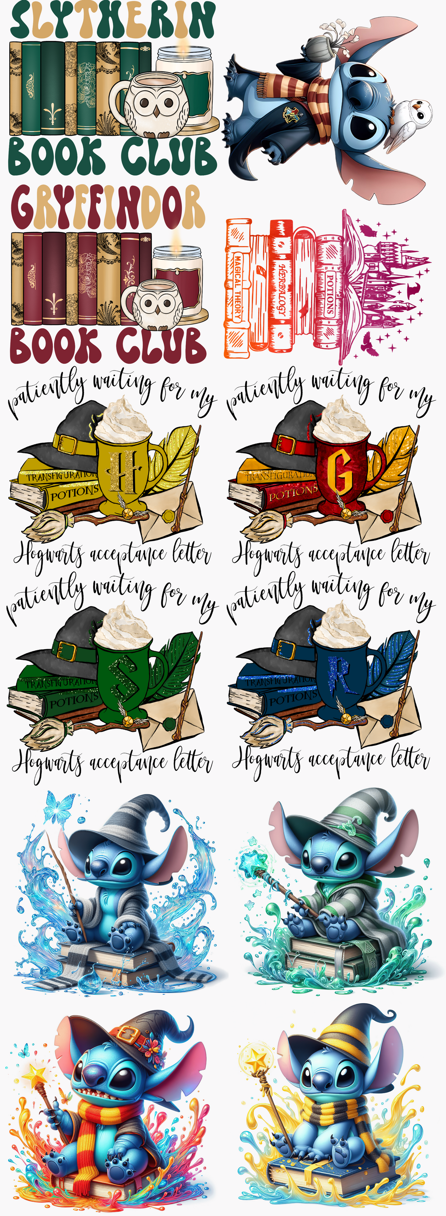 When 626 went to Hogwarts PREMADE Gangsheet 60 inches