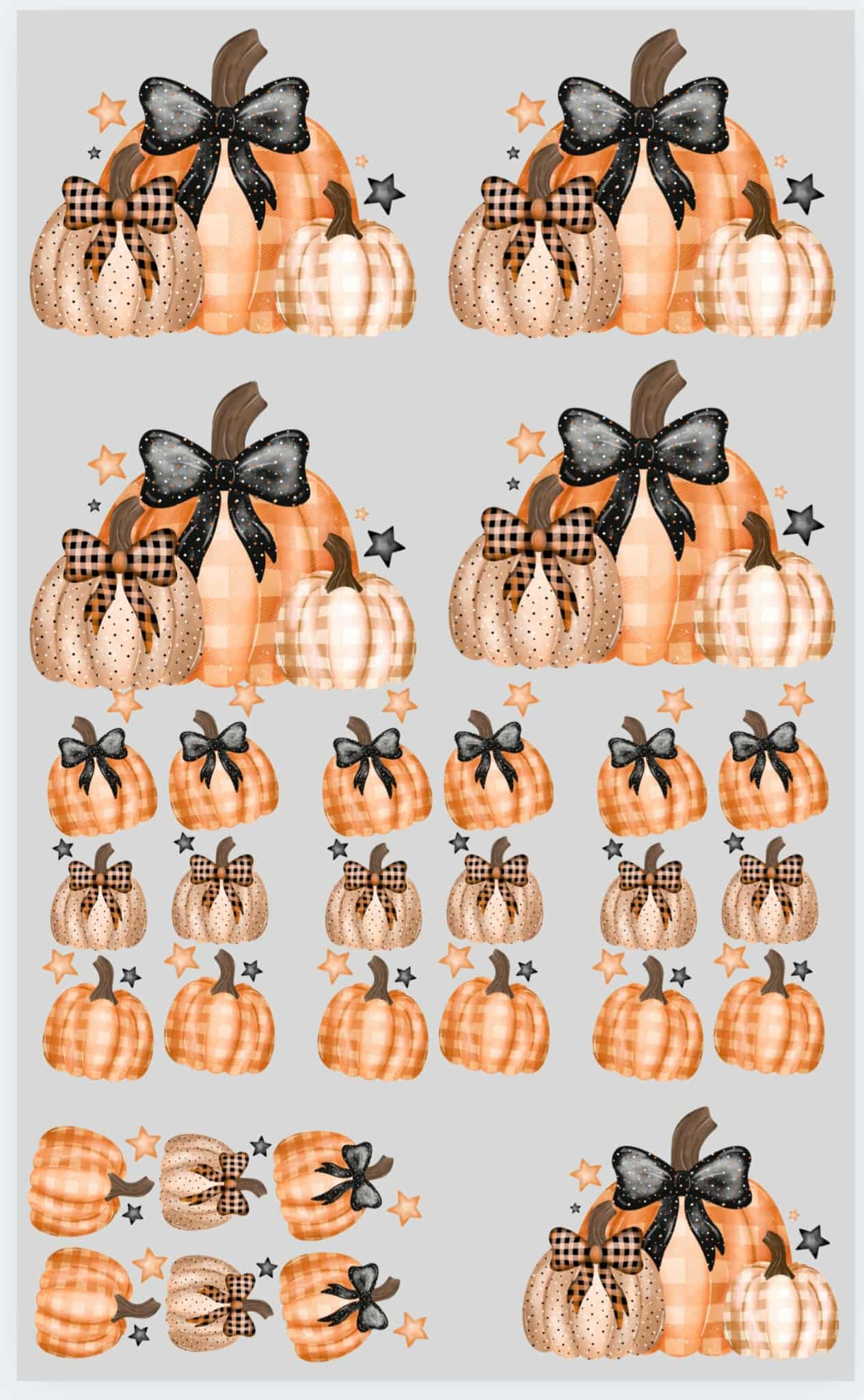 Premade Fall Punkins 36 inch