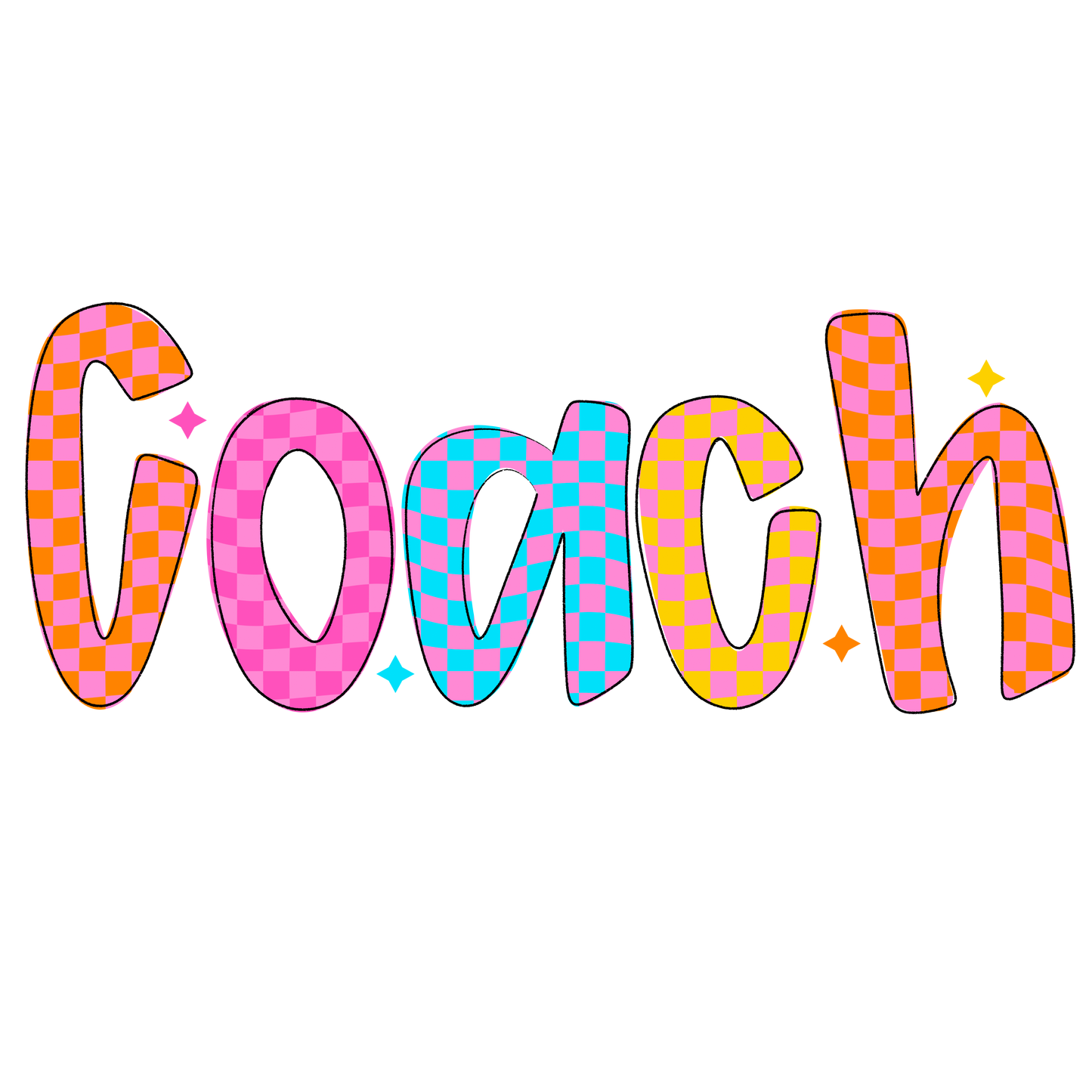 UVDTF Coach Colorful UVDTF transfer
