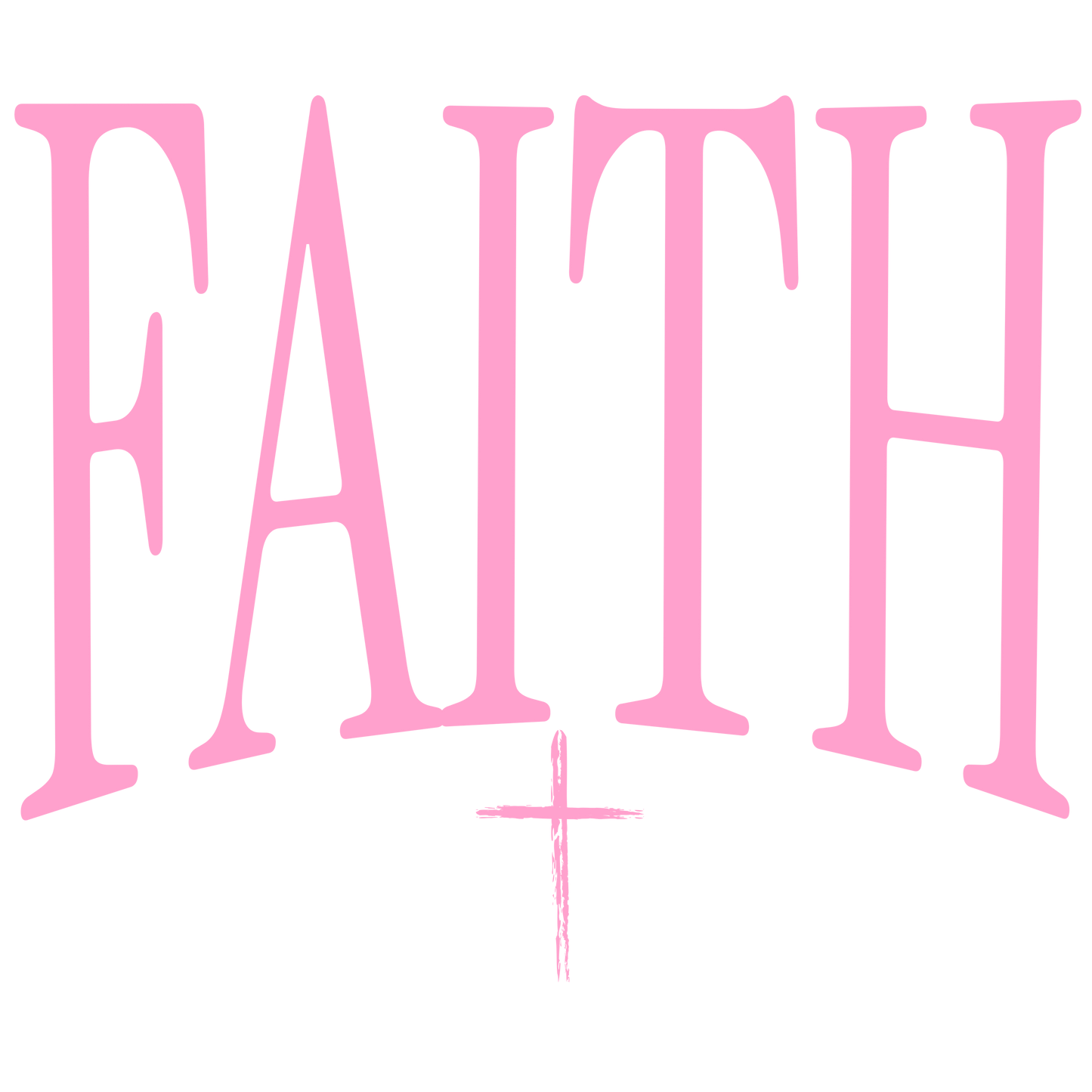 UVDTF Faith Cross UVDTF transfer