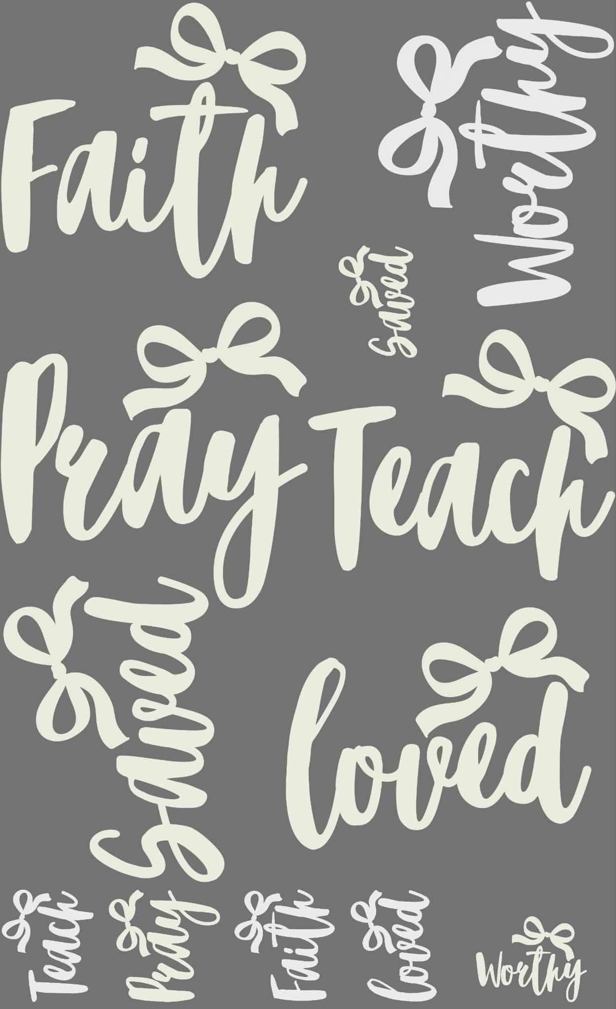 Faith mixture Coquette Premade 36 inch