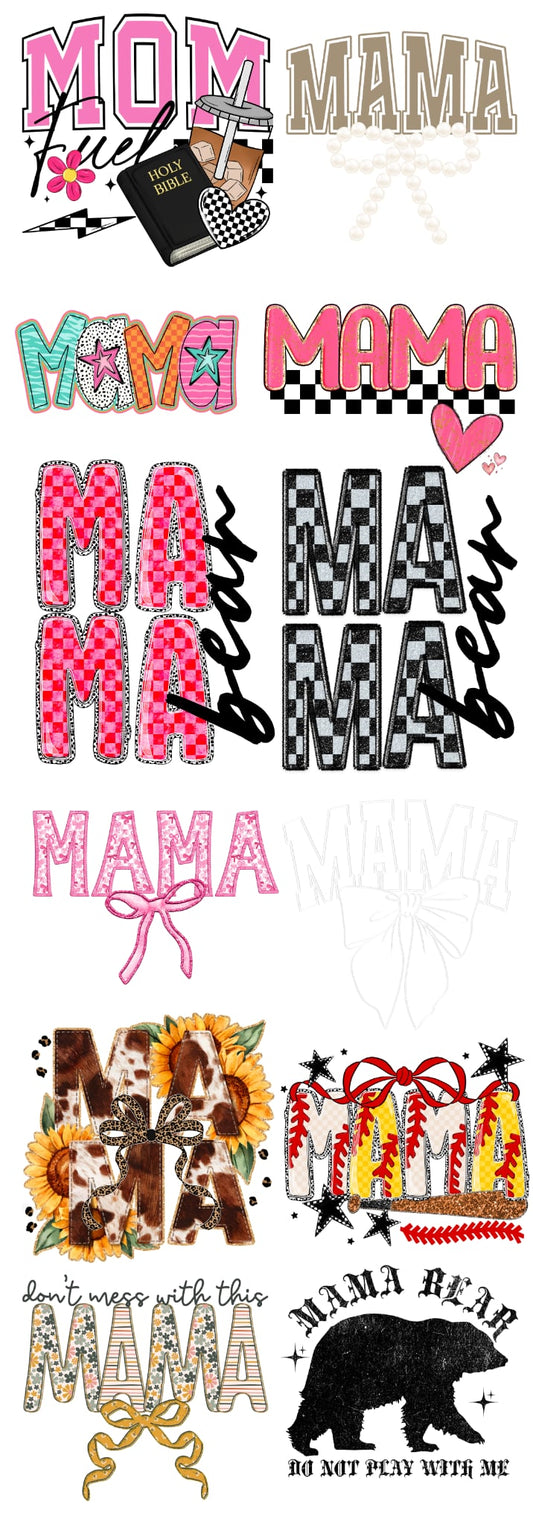 Mama/Mama Bear 60-inch premade gang sheet