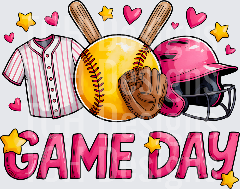 6.Retro Game Day Softball