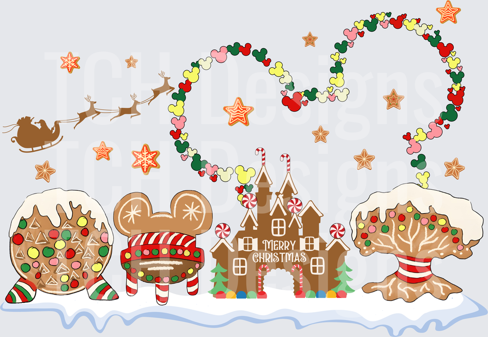 Gingerbread Mickey Treats