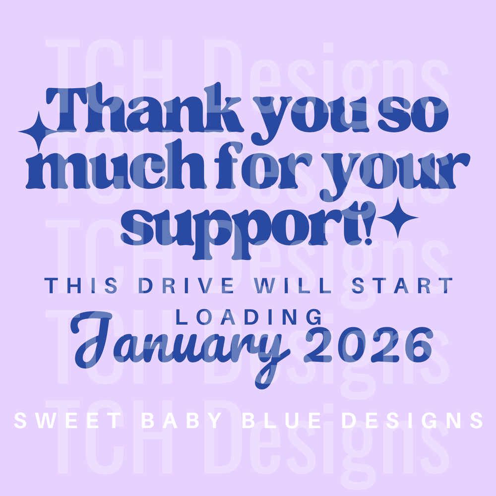 Thank You For Your Support Drive Loading January 2026