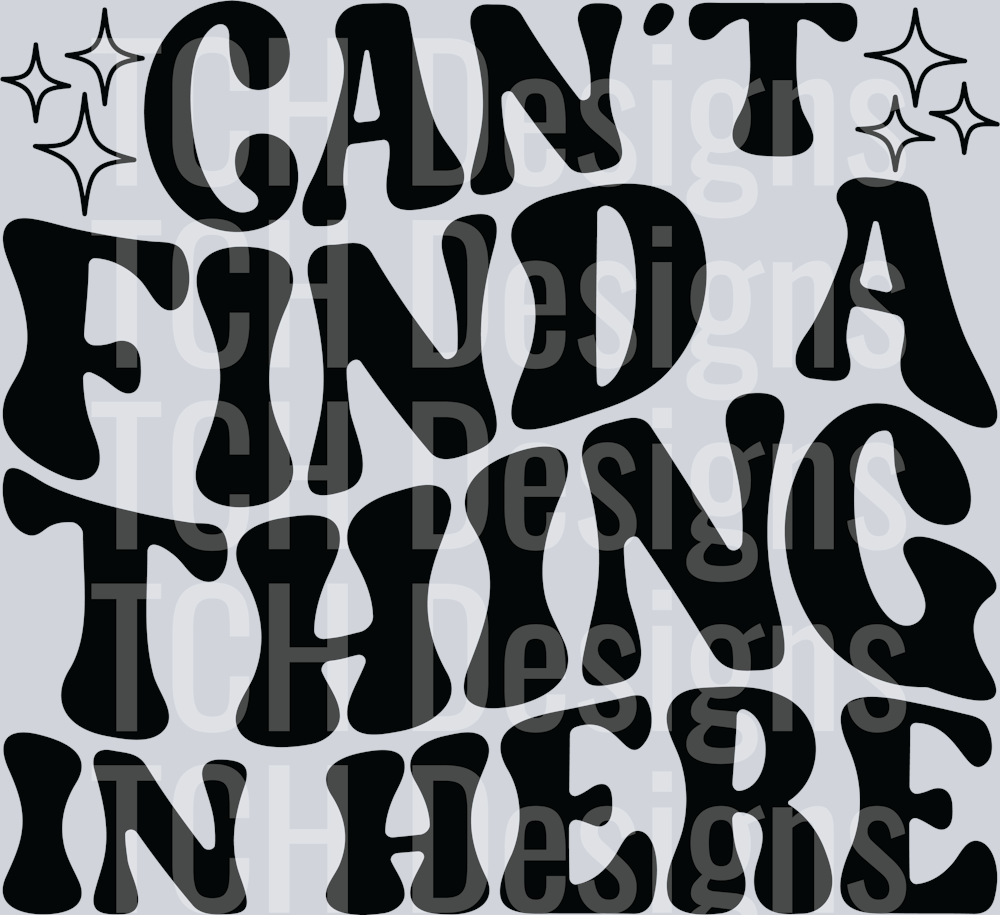 4-CanΓÇÖt find a thing in here