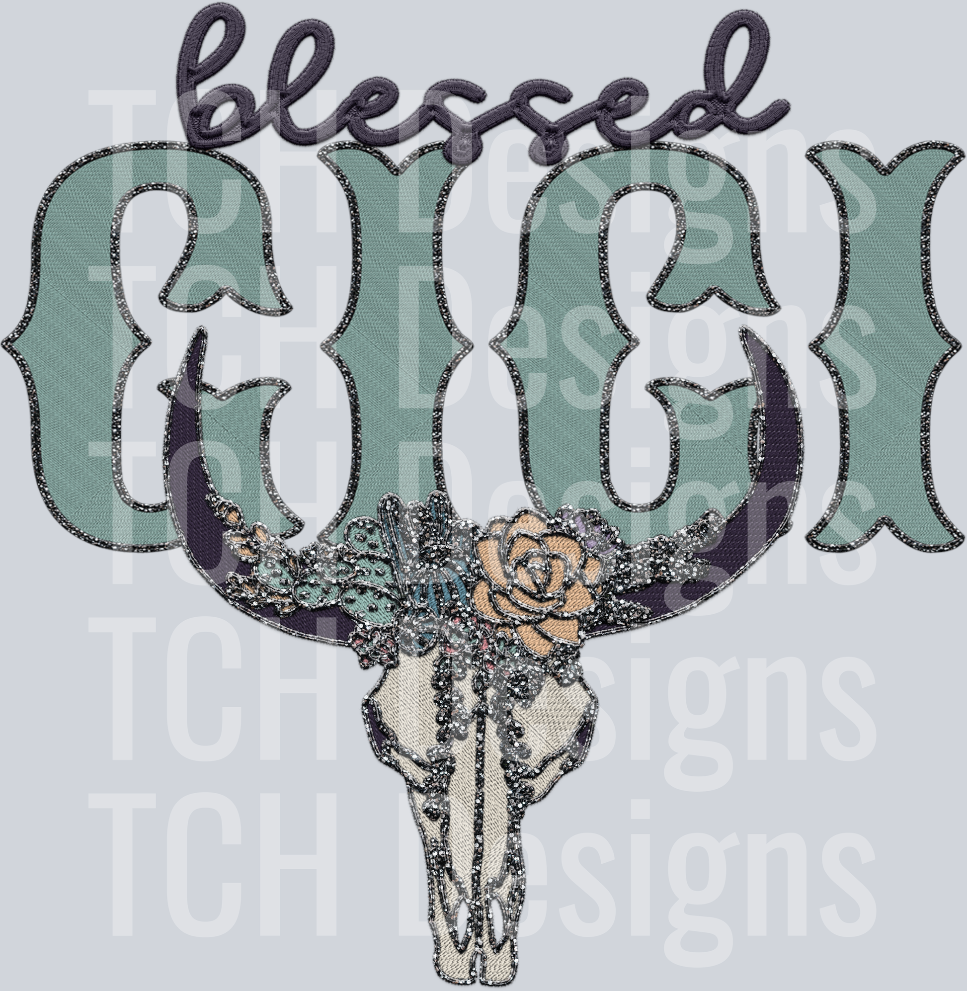 blessed blingy bull GIGI HWDS