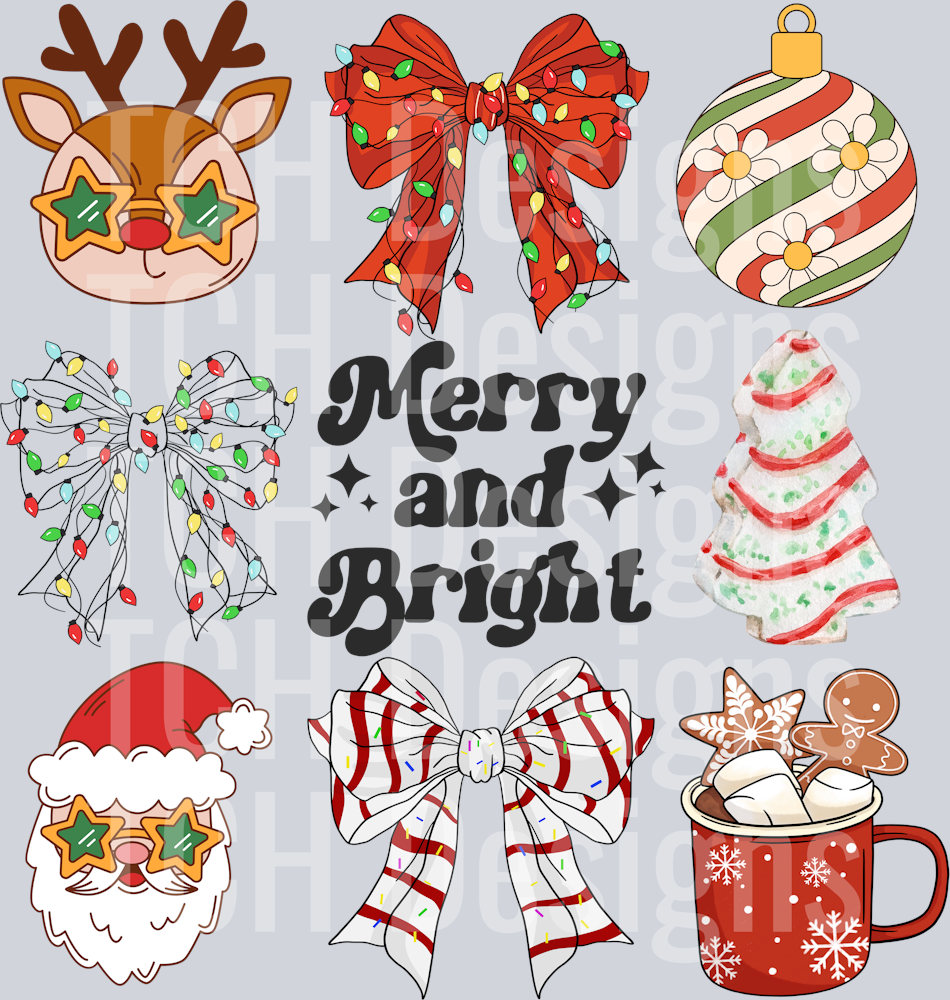 MERRY AND BRIGHT COLLAGE