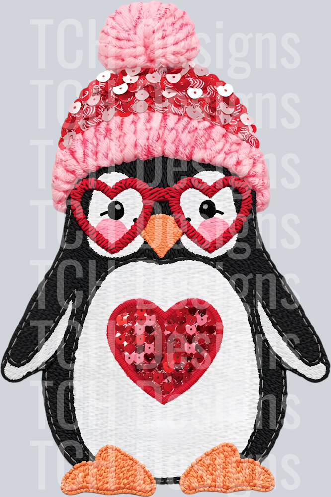 PENGUIN VALENTINES DAY