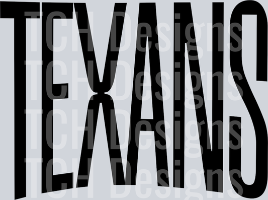 TEXANS OVERSIZED BLACK