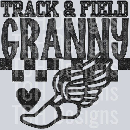 track and field GRANNY HWDS