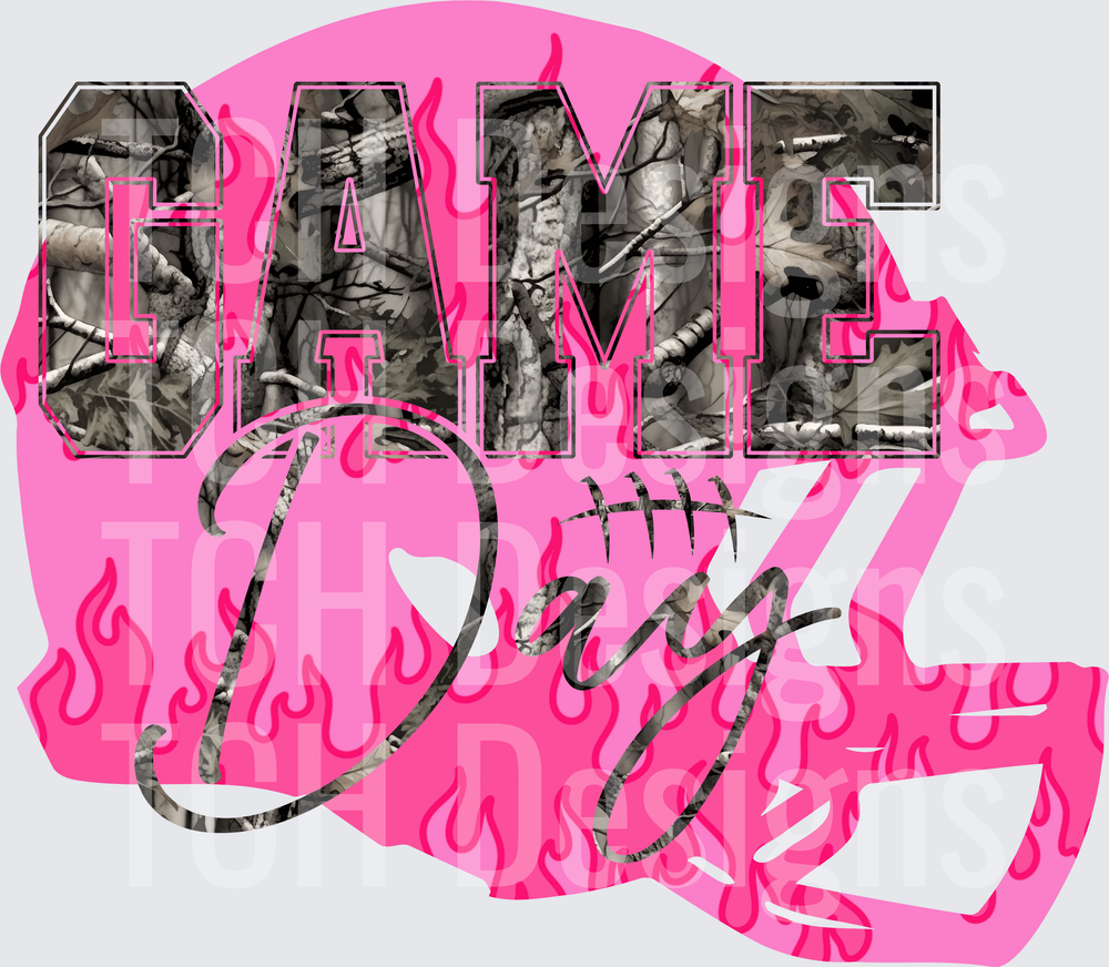 CAMO PINK GAME DAY