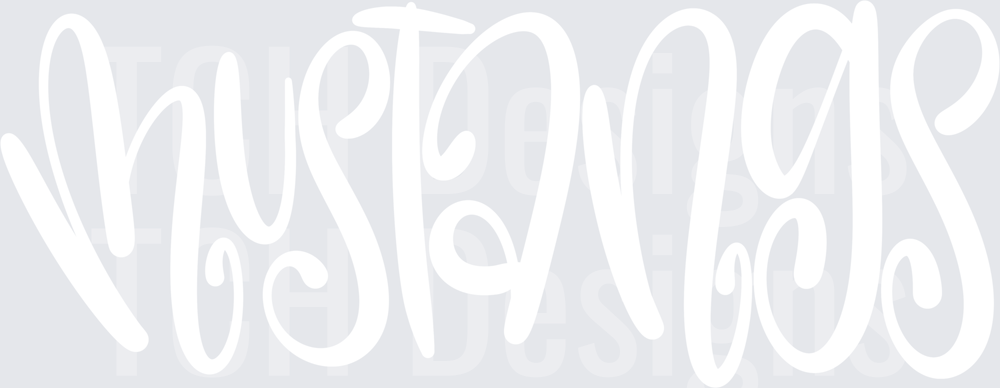 Mustangs_Hand_Lettered