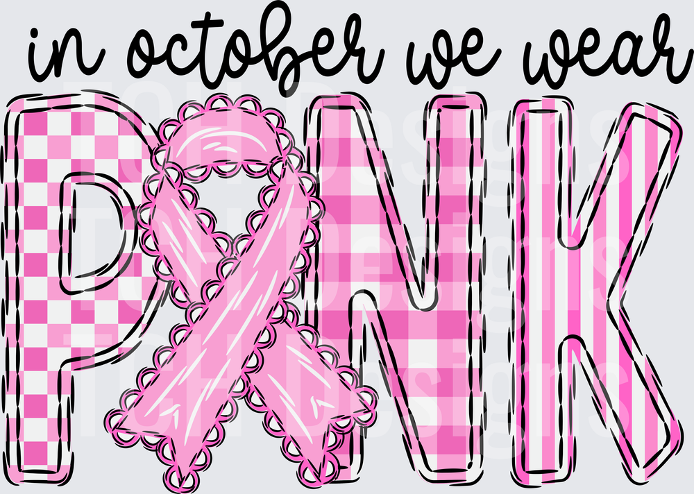In October We Wear Pink