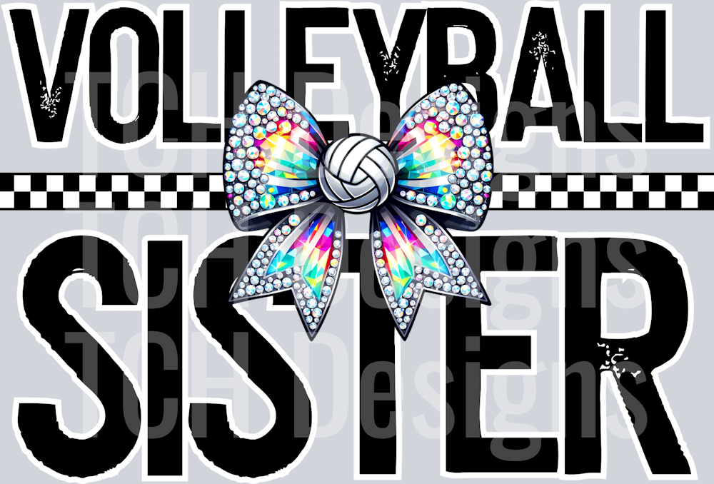 SEPT 24 ECHT DESIGNS - VOLLEYBALL SISTER