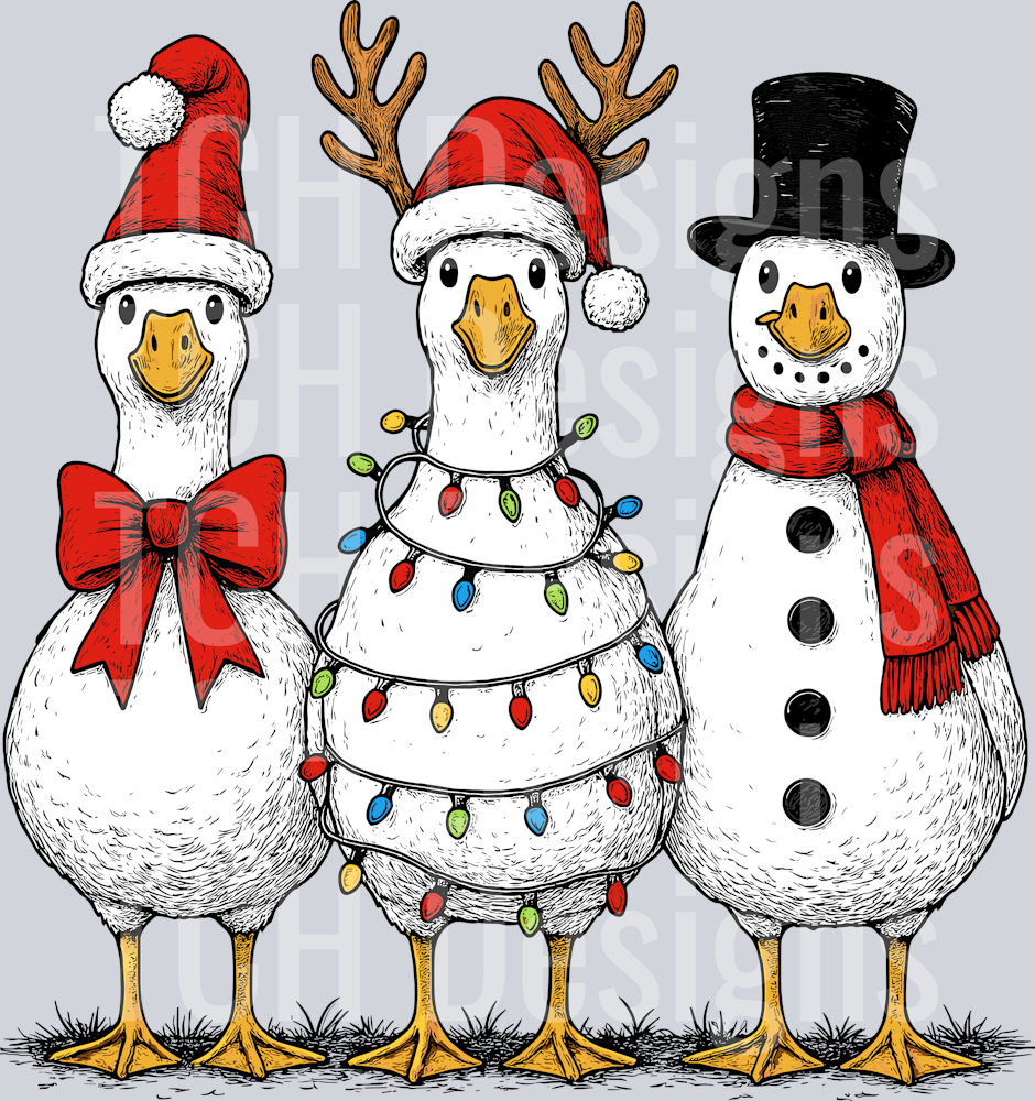 Christmas ducks