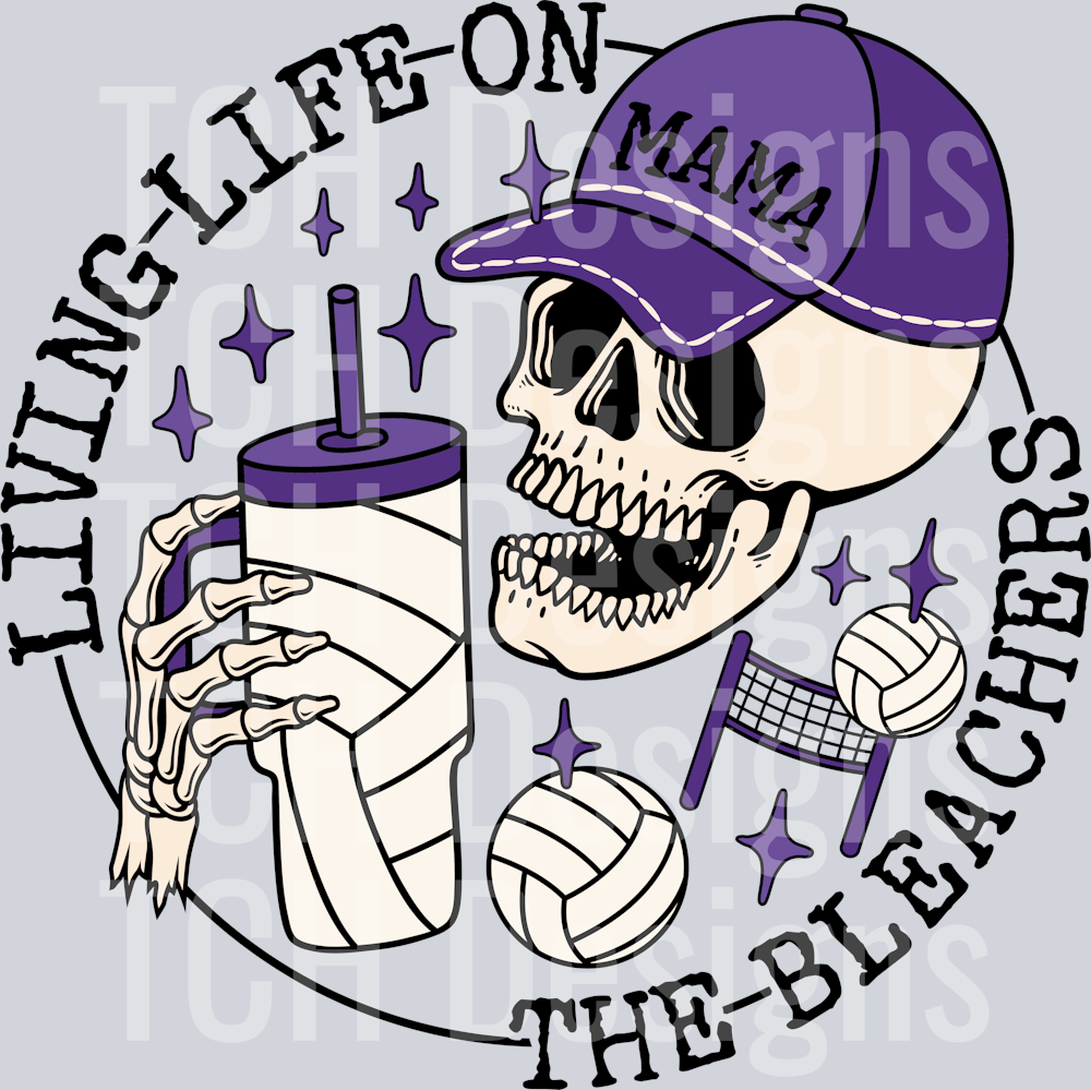 bleachers-volleyball-tumbler-mama-pur