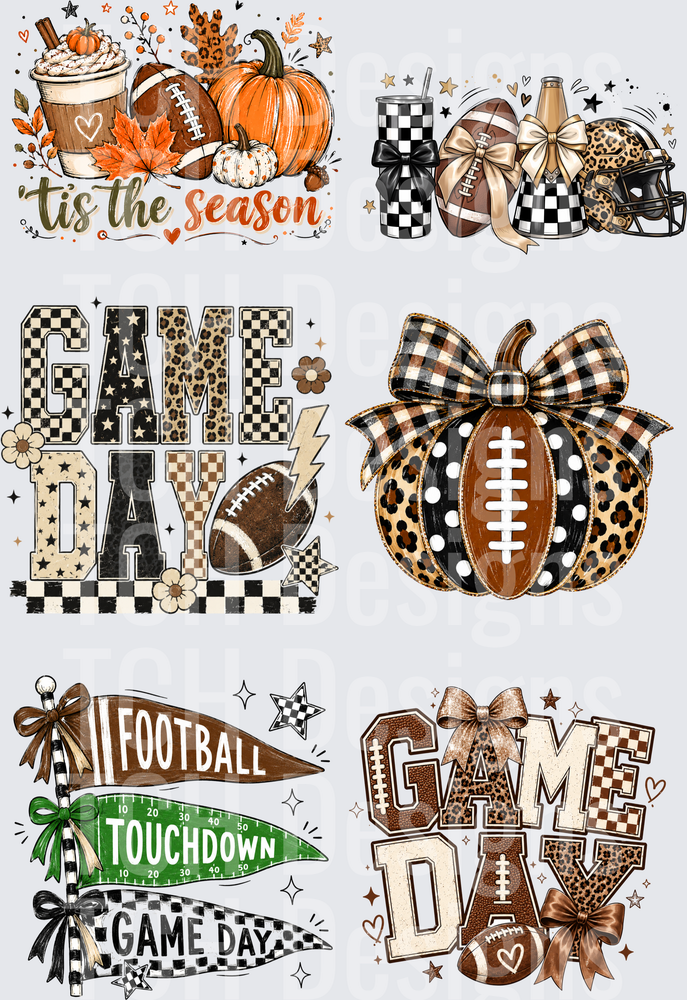 Premade Fall Football Gang 5