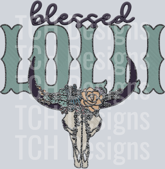 blessed blingy bull LOLLI HWDS
