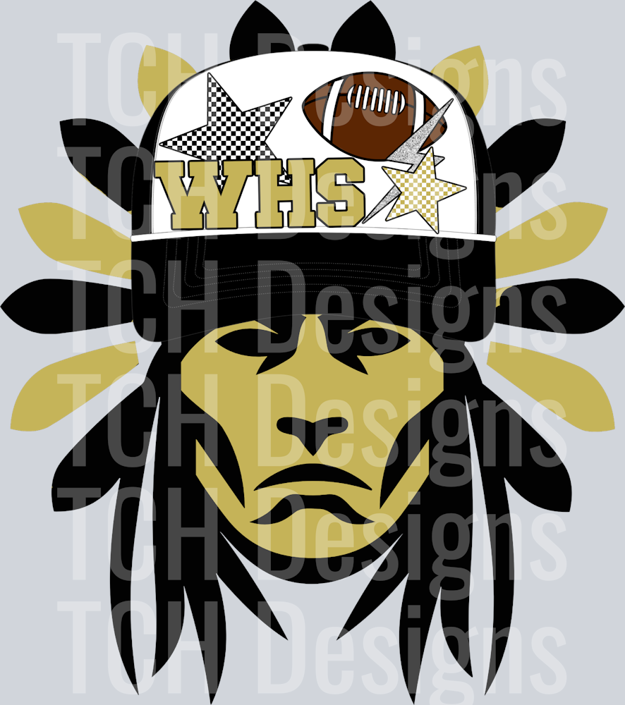 WHS INDIANS HAT
