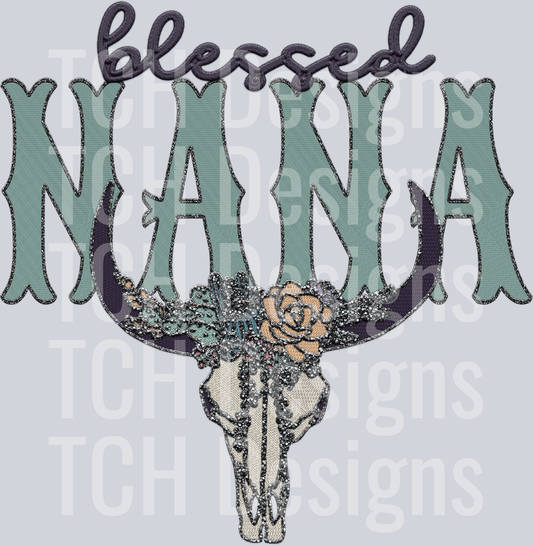 blessed blingy bull NANA HWDS