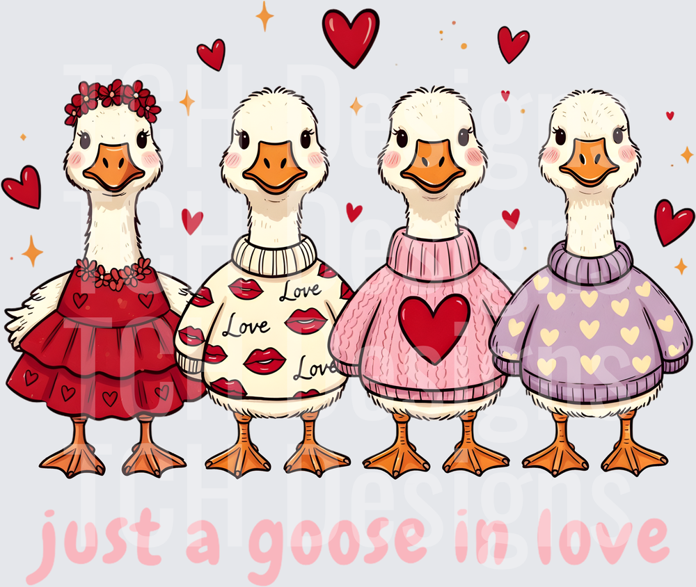 Goose Valentines Day