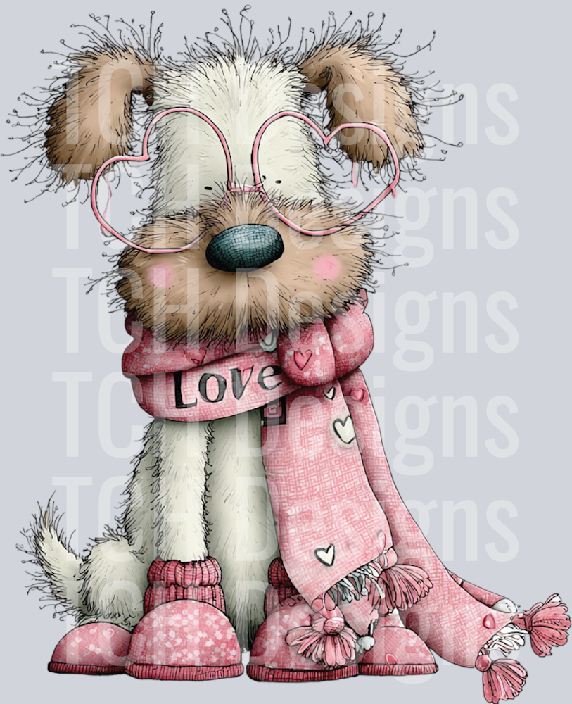 Whimsical Valentine Bunny Clipart (30)
