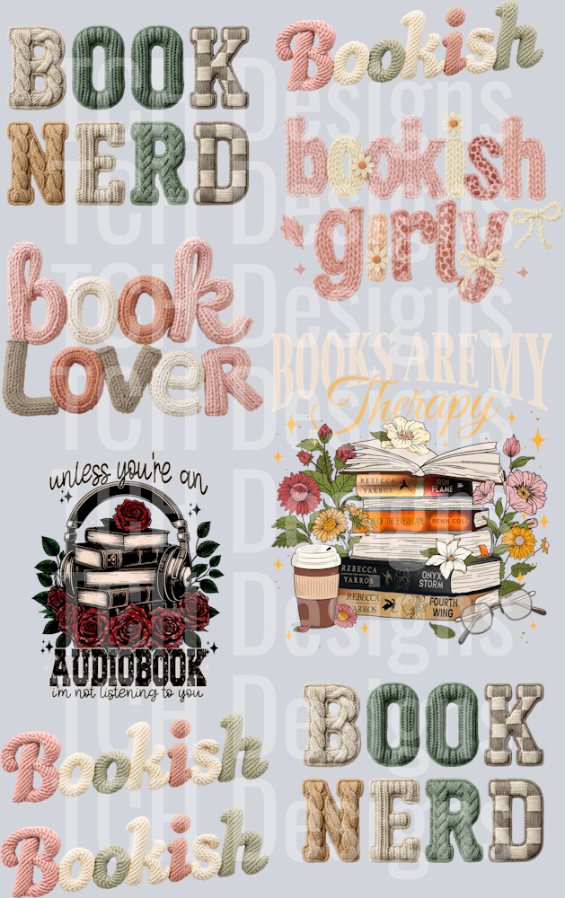 Premade gang 36 inch book nerd