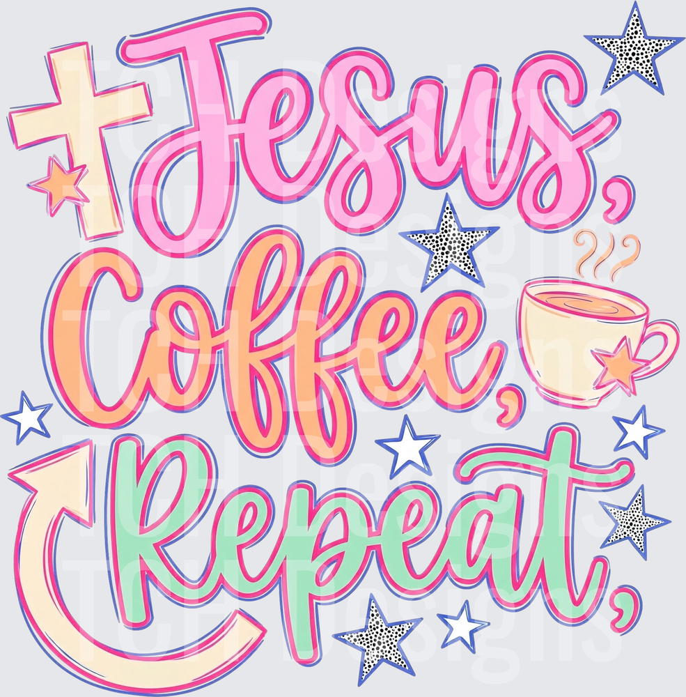 jesus coffee repeat hwds