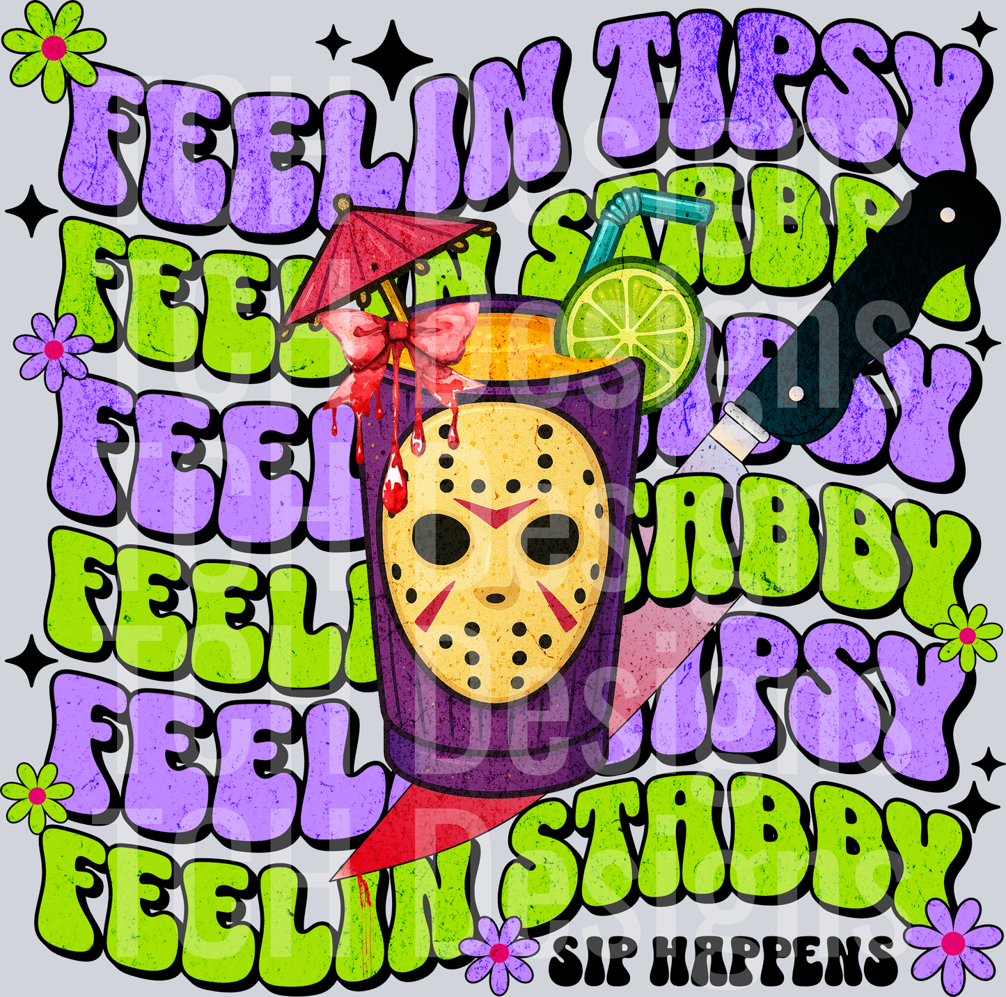 feelin tipsy feelin stabby JASON hwds