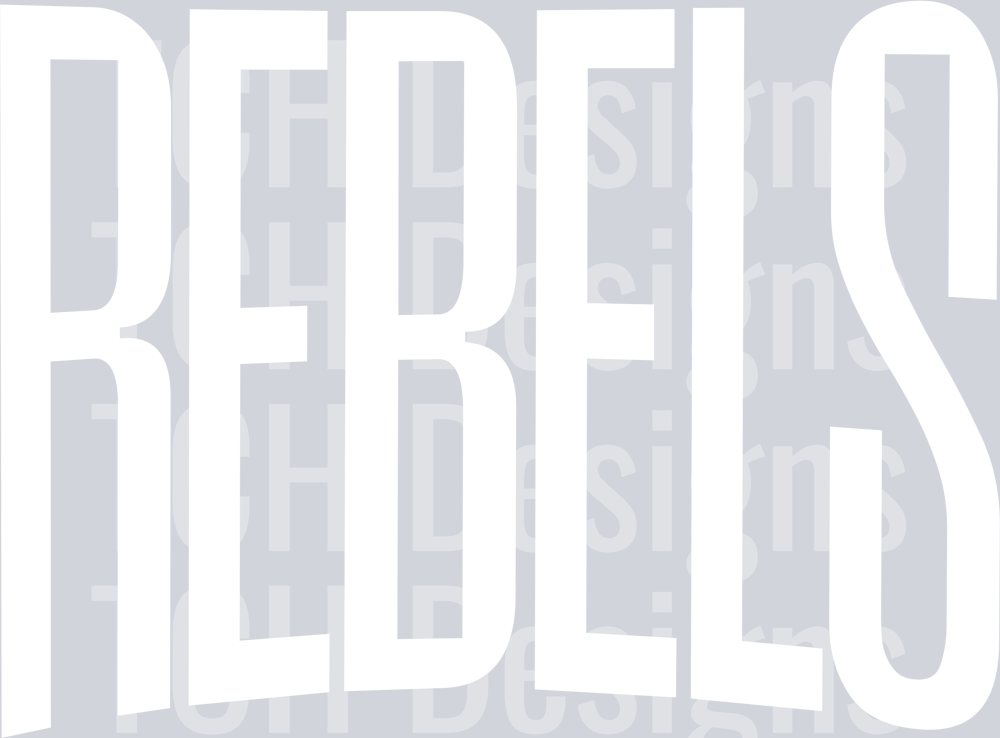 REBELS OVERSIZED WHITE