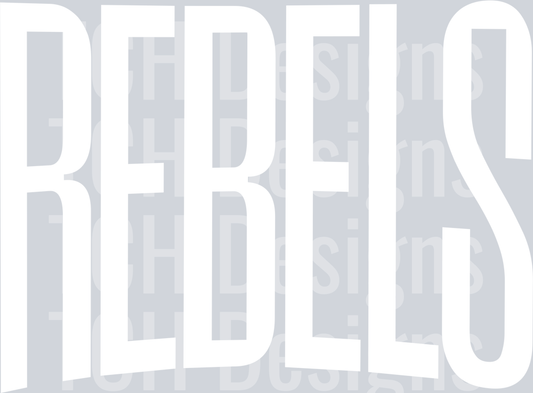 REBELS OVERSIZED WHITE