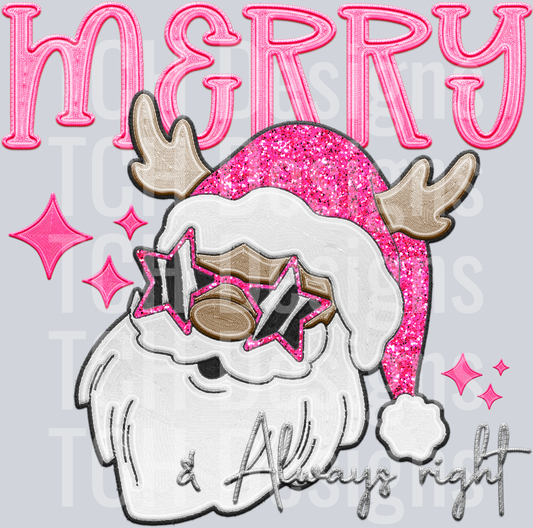 merry and always right pink2