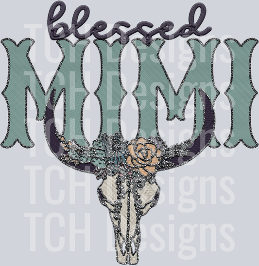 blessed blingy bull MIMI HWDS