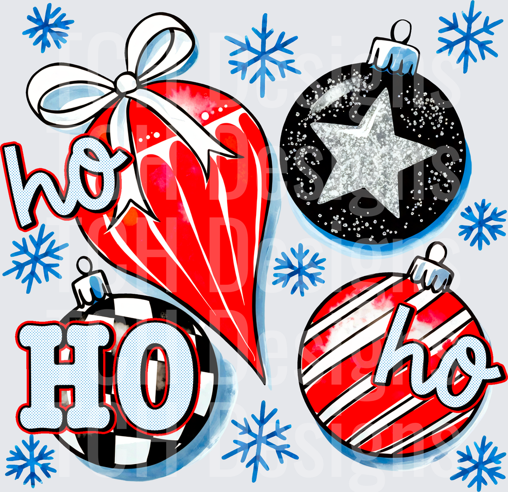 HoHoHo Ornaments