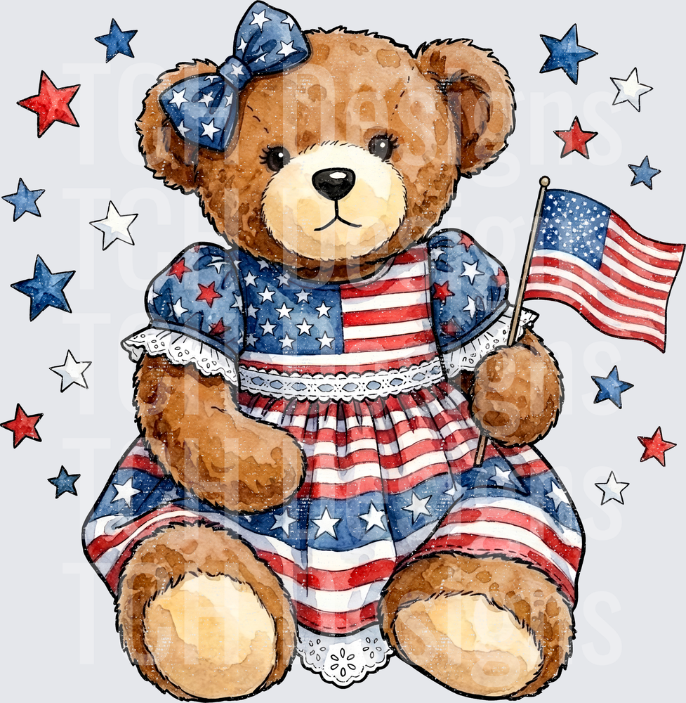 PatrioticGirlBear