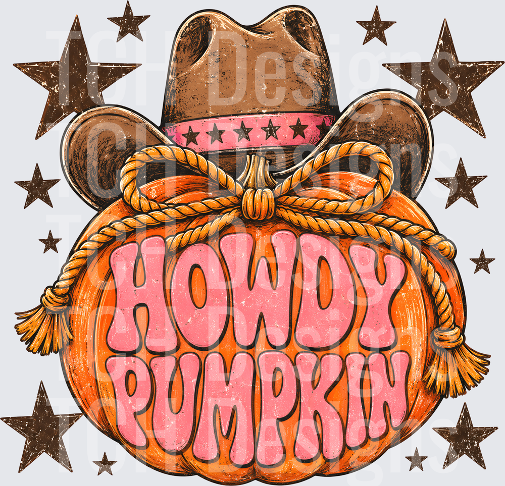 Howdy Pumpkin Stars