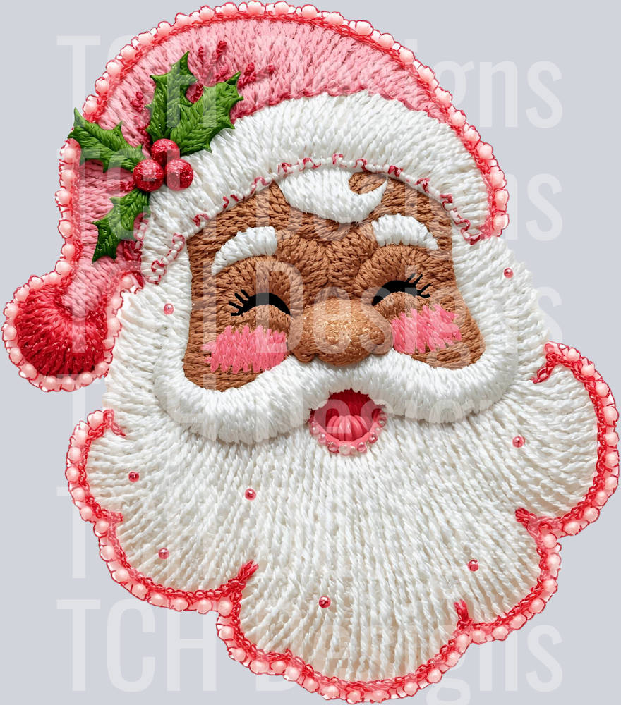 SANTA PINK FAUX YARN