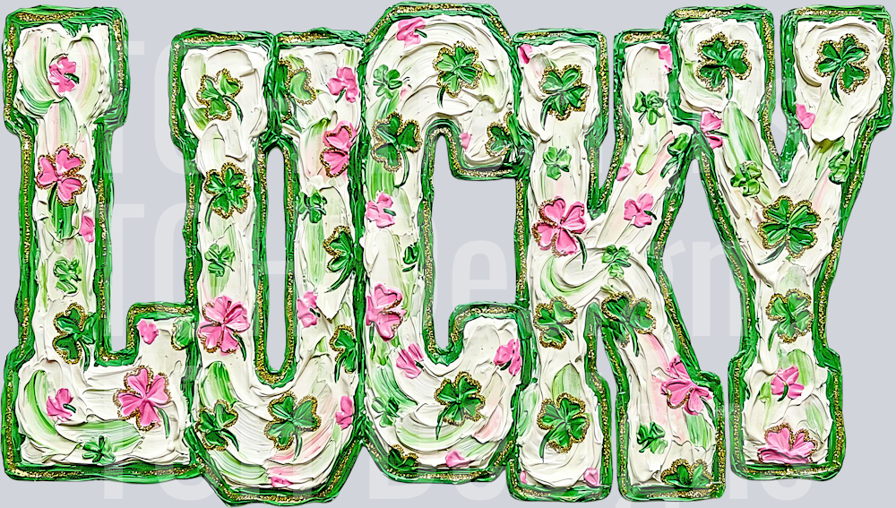 Brushstroke lucky png