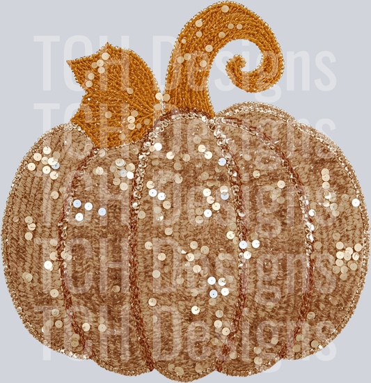 SEQUIN PUMPKIN