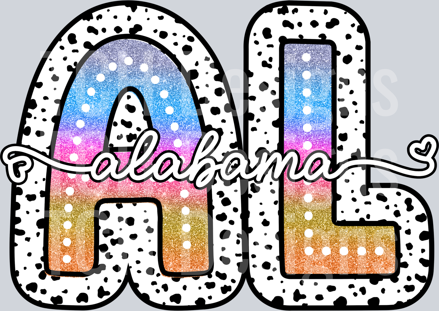ALABAMA-TIEDYE DOTTIE STATE