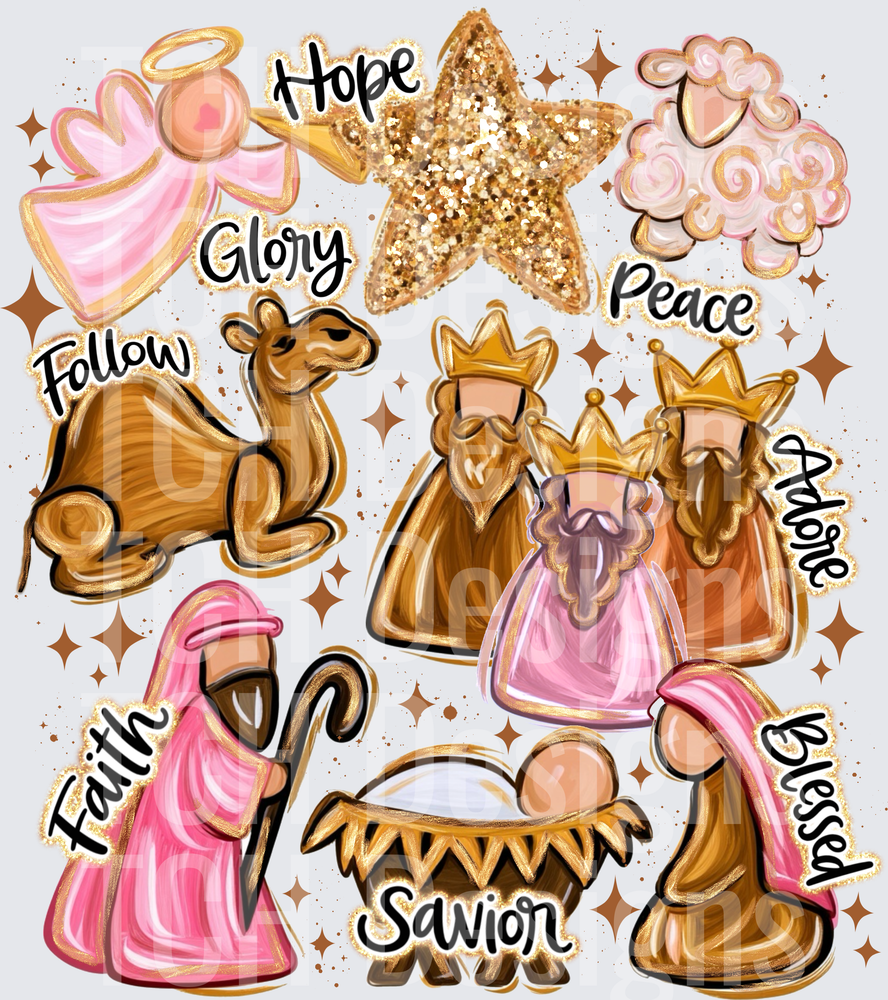 Nativity collage