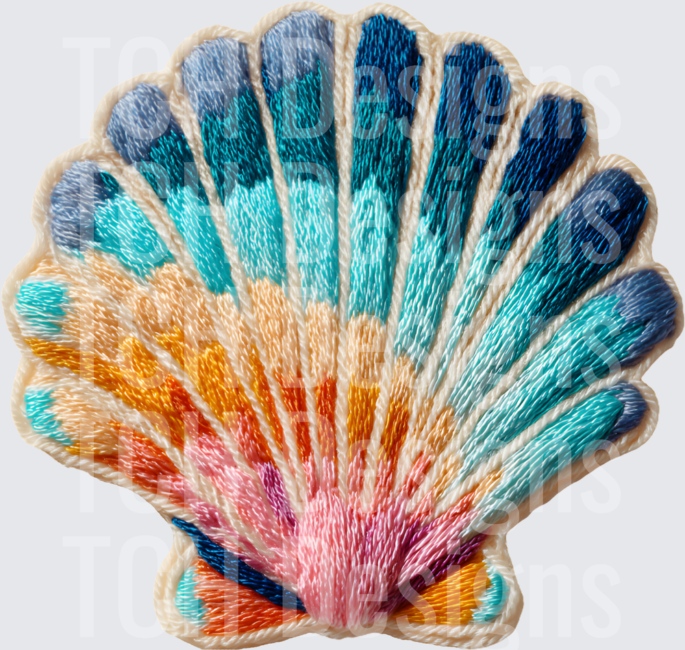 FAUX YARN SEASHELL