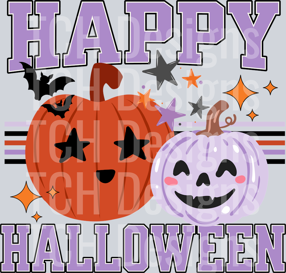 HAPPY HALLOWEEN PUMPKINS