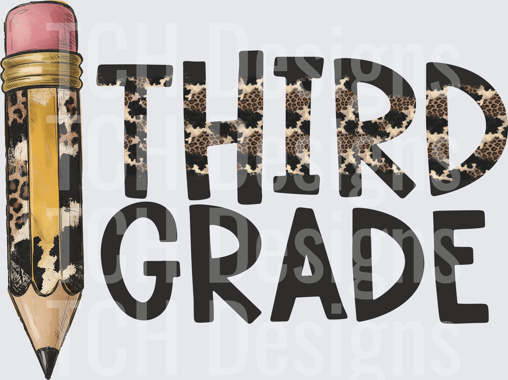 third grade cow cheetah