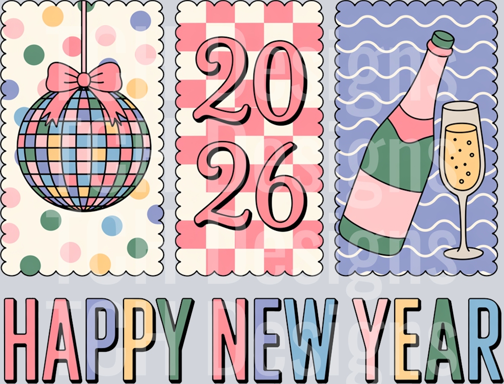 Christian New Years PNG Happy New Year 2026 PNG