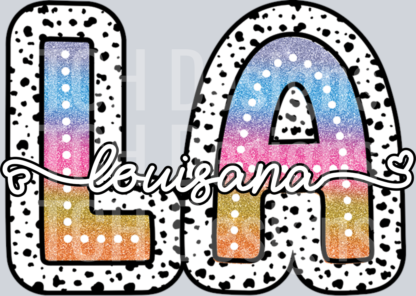 LOUISANA-TIEDYE DOTTIE STATE