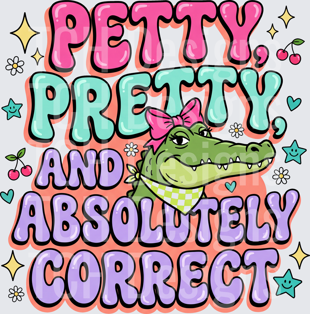 petty pretty correct hwds
