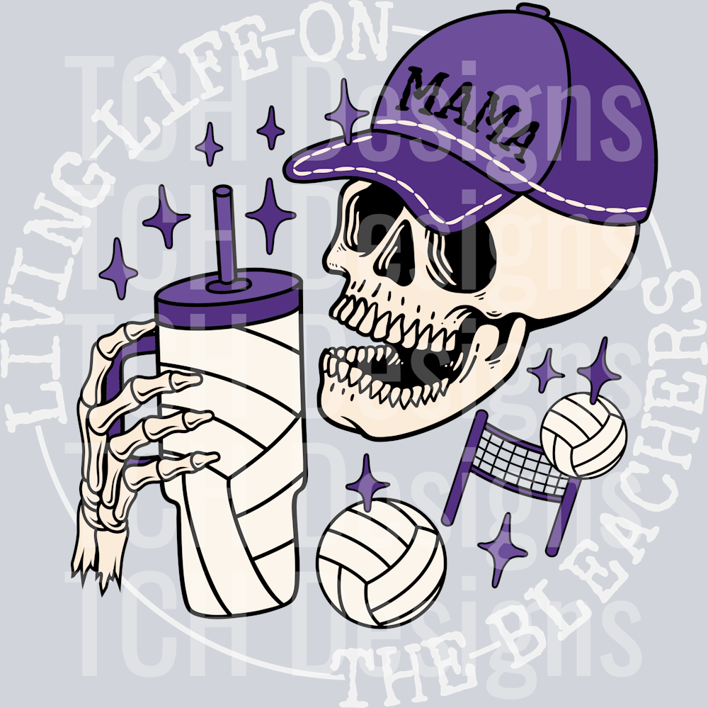 bleachers-volleyball-tumbler-mama-pur-wh